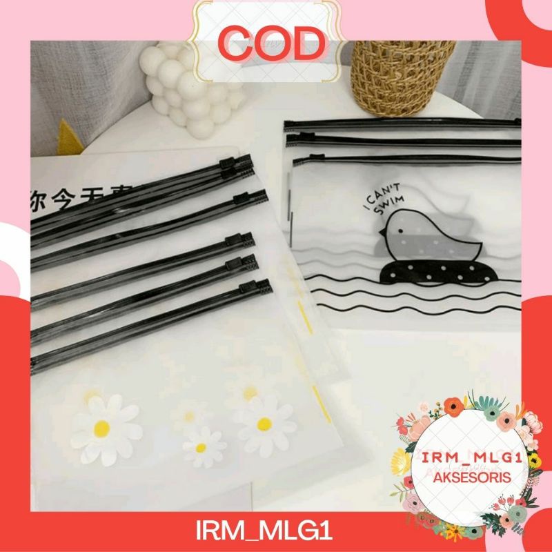 

IRM KOTAK PENSIL TRANSPARAN MOTIF BURUNG LUCU UNIK/ KOTAK