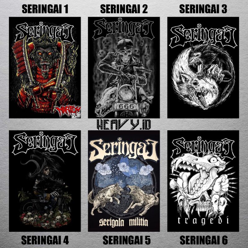 POSTER BAND A3 SERINGAI