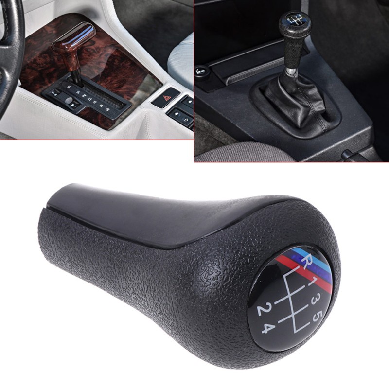 CRE  5 Speed Car Gear Shift Knob For BMW E34 E39 M5 M3 M6 E36 E46 E21 E30 E36 E46 E28