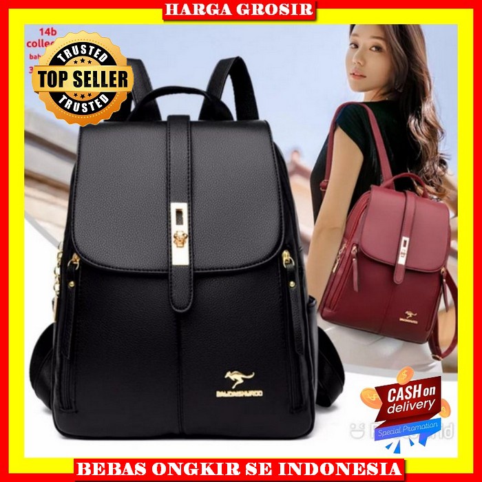 Tas Ransel Wanita Fluer T7730B5 Shopie Martin Paris Shopi Paris Shopee Peonia Tas Ransel Wanita Impo