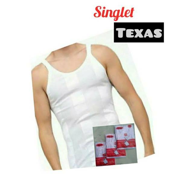 Singlet Pria Premium Texas