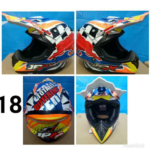 Helm cross JPX 018 MOTIF