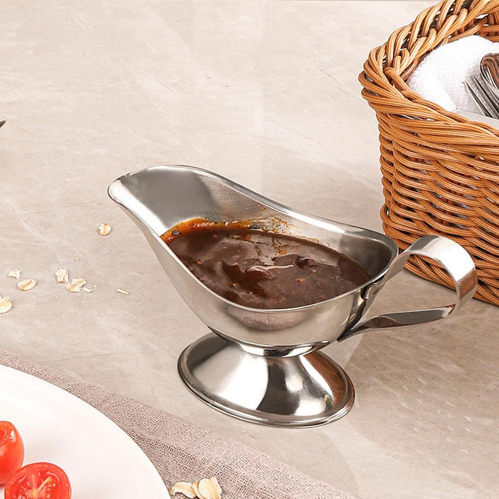 Lanfy Sauce Boat Peralatan Makan Dapur Kuah Bumbu Merica Hitam Seasoning Cup