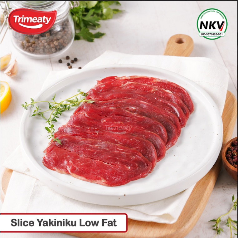 

Daging Slice Yakiniku 250 gram / 500 gram (low fat)