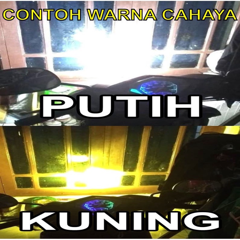 Lampu Motor LED JUPITER MX 135 LUMINOS Z2 2 Warna Putih dan Kuning-1