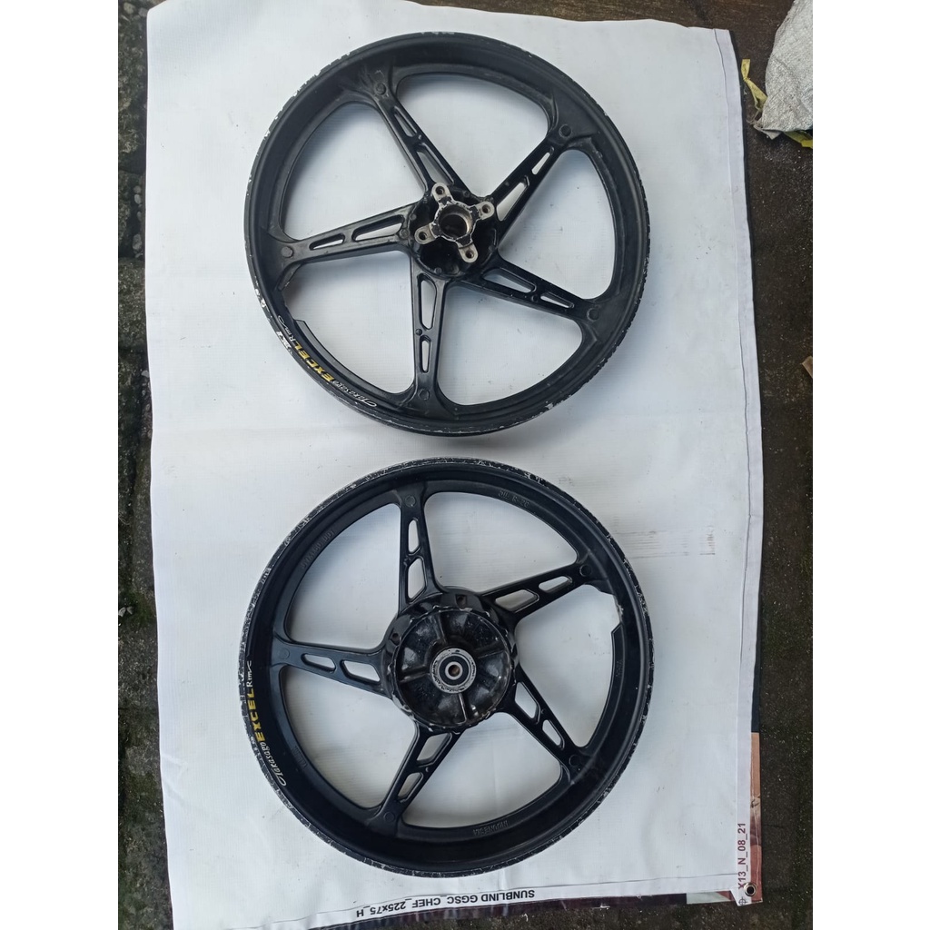 Velg Pelek Depan Belakang Motor Yamaha Jupiter Z New Robot Original Copotan