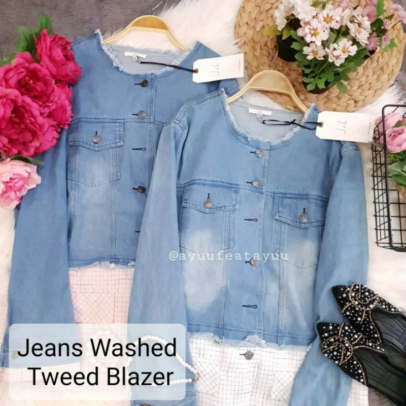 Jeans Washed Blazer