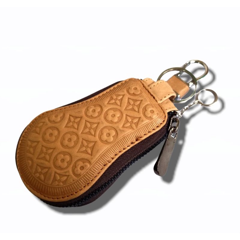 gantungan kunci mobil kulit asli impor universal honda suzuki daihatsu nissan toyota LV
