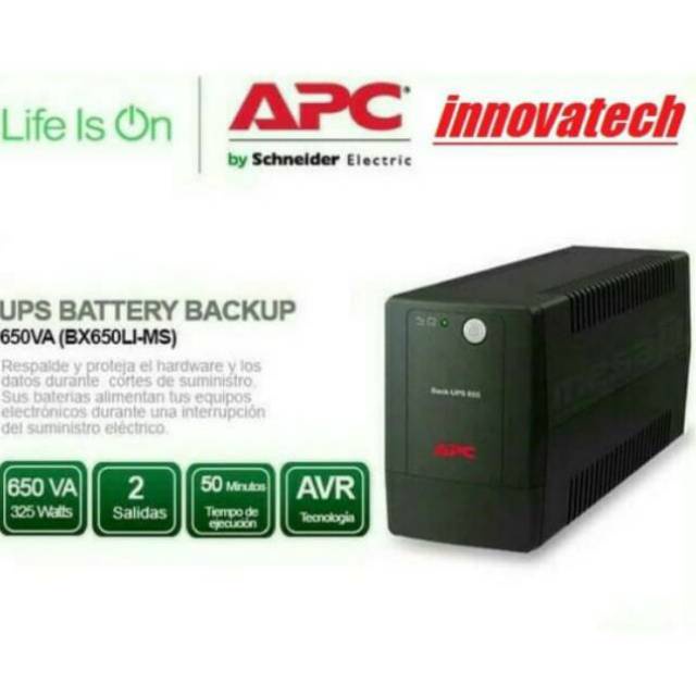 UPS APC 650VA BX650LI-ms