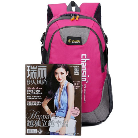 CHANSIN Tas Ransel Backpack Sport Casual Waterproof HY-117 Black