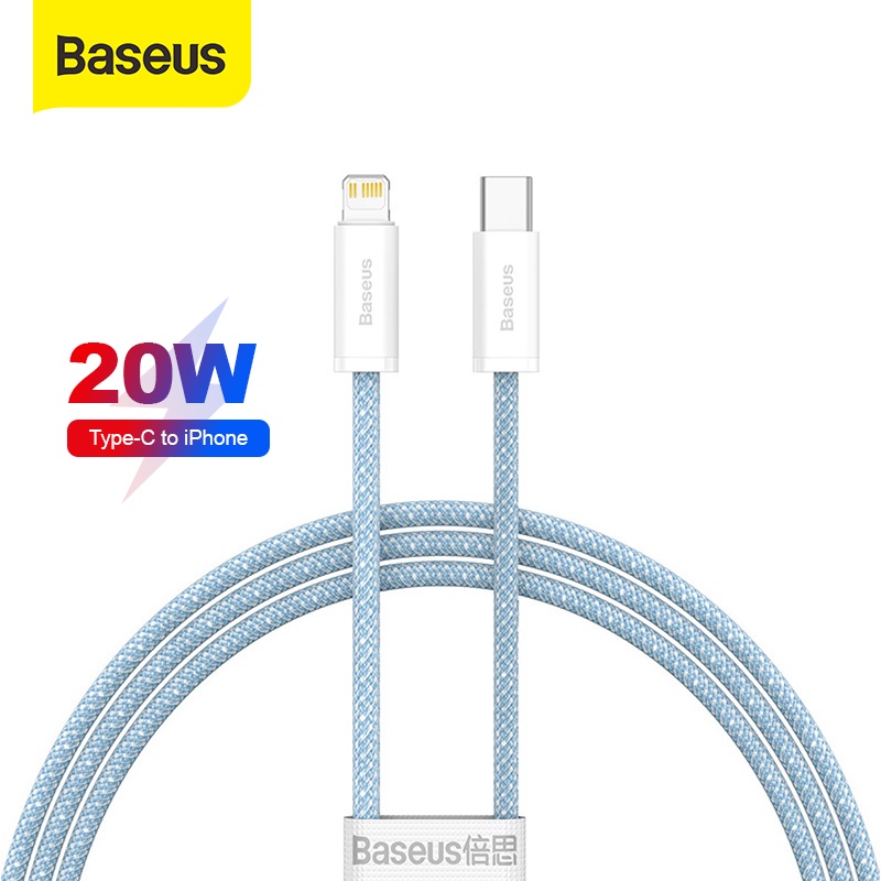 Jual Baseus Kabel Data Dynamic Fast Charge Pd W Cable Type C To Iphone Shopee Indonesia