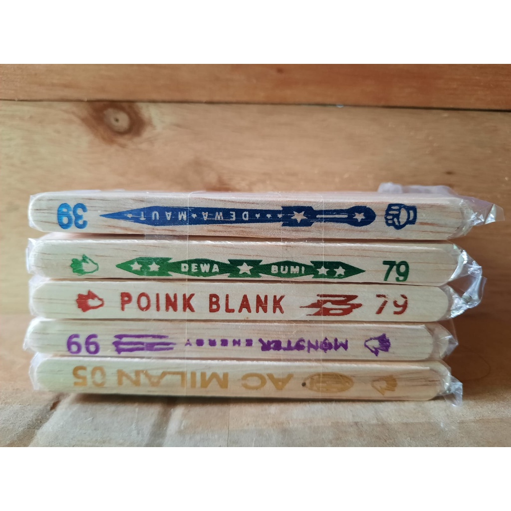 Mainan anak anak Stik Gebrak/stik ice cream sablon