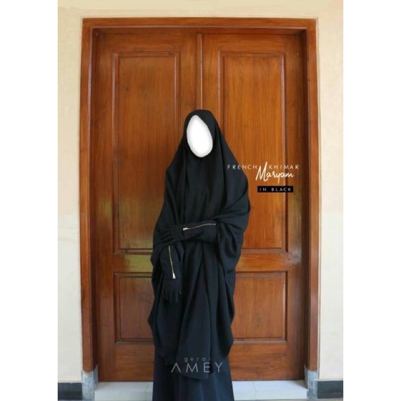 Set Rok French Khimar Gerai Amey Tosca