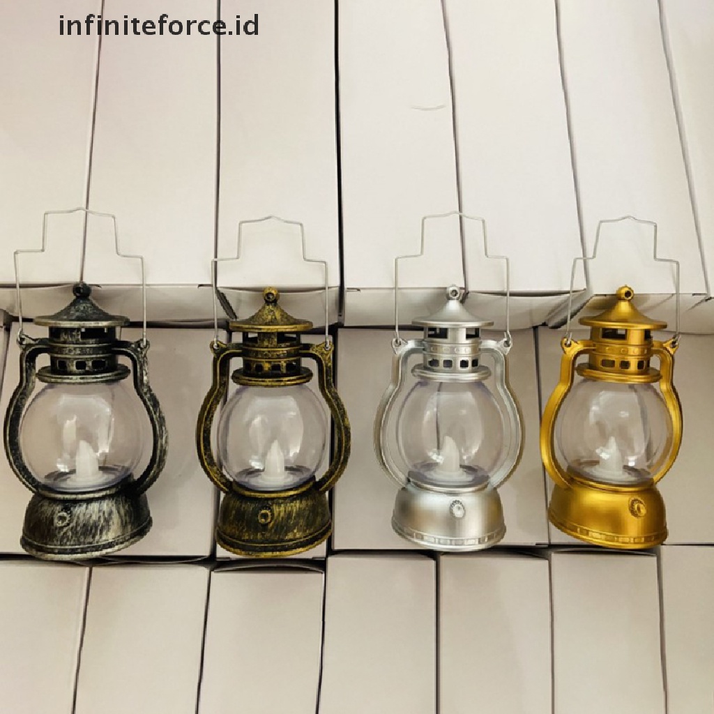 (Infiniteforce.Id) Lampu Lentera Led Gaya Retro Untuk Dekorasi Halloween