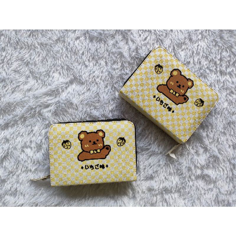 Dompet Lipat Wanita Teddy Bear
