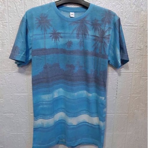 Kaos pria keren full printing kaos printing lengan pendek kaos motif