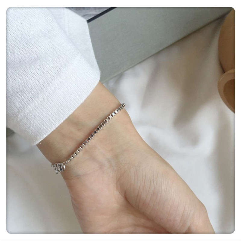 [Ready Stock]Korean Style Silver Bracelet Fashion Personality