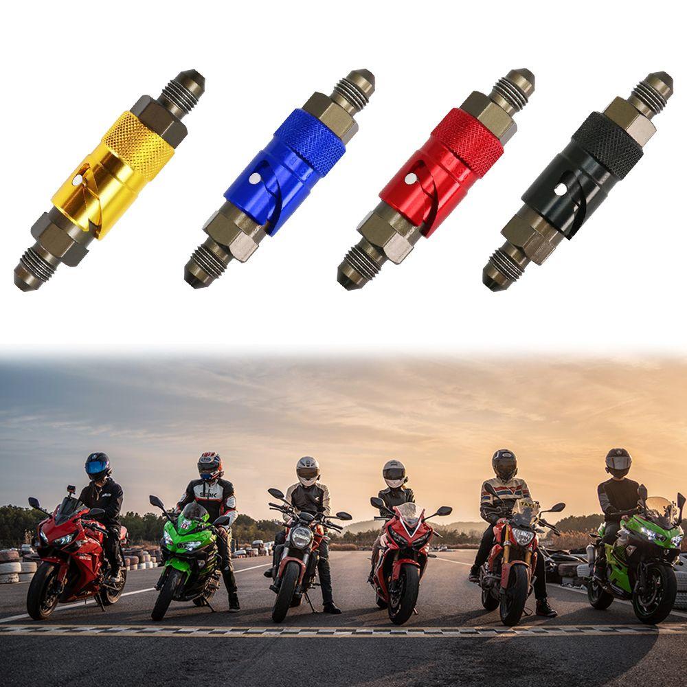 Populer AN3 Konektor Selang Oil Breaker Universal Bahan Aluminium Alloy Line Untuk Yamaha