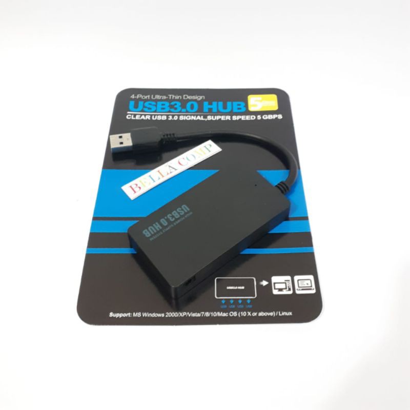 BISA COD l USB TRAVEL CHARGER &amp; HUB COMBO USB 3.0 4 PORT - UH-103U3