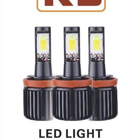 Lampu Turbo LED K5 Head Lamp Mobil 3 Warna H11 HB4 H1 H3 rod4 Ayo Order