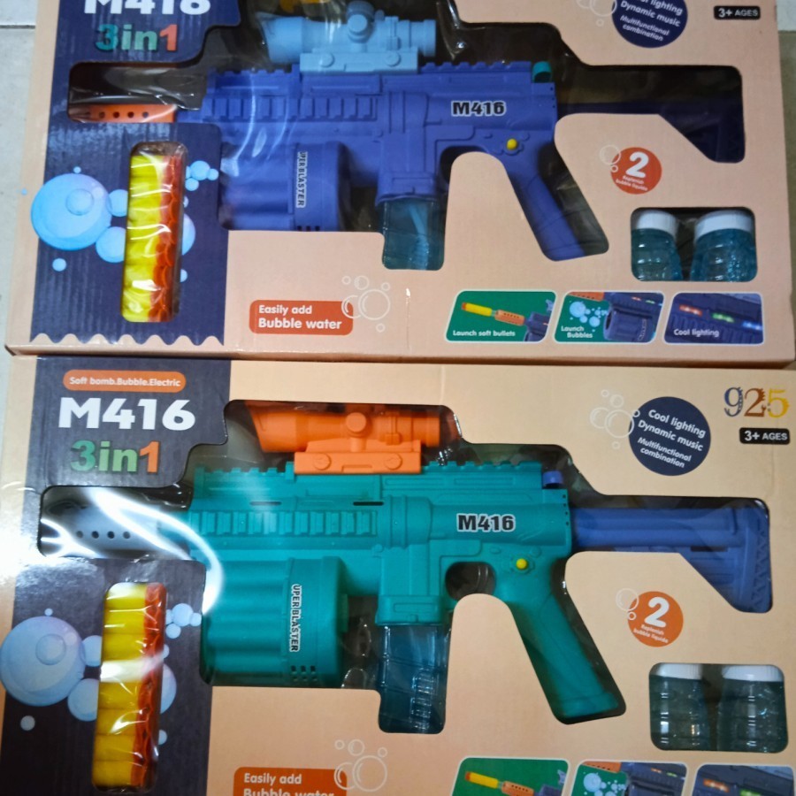 Tembakan Bubble Soft Electric 3 in 1 M416