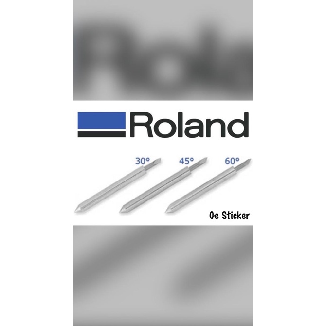 

Mata Pisau Mesin Cutting Roland 30 Degree (Isi 5)