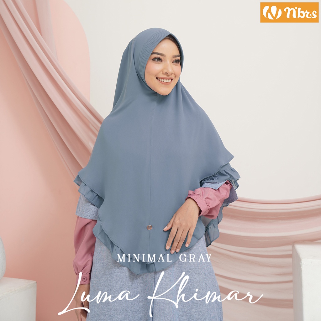 Nibras Hijab LUMA Jilbab Instan Bahan Bahama Simple Syar'i Casual OOTD