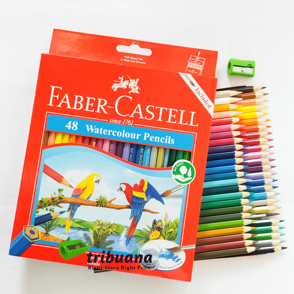 

Pensil Warna 48 Faber Castell Water Color Panjang