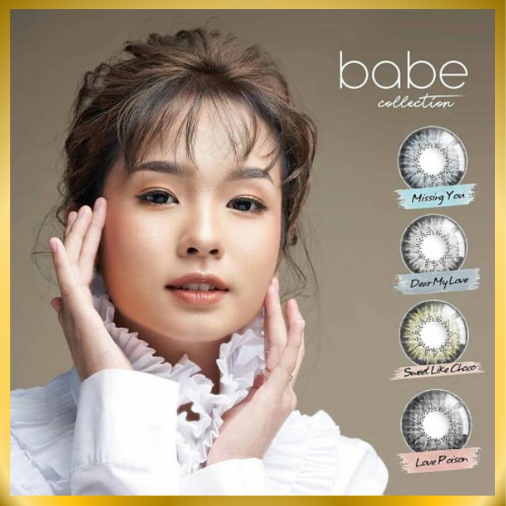 {BISA COD} SOFTLENS X2 BABE BY EXOTICON MINUS -3.25 SD -6.00