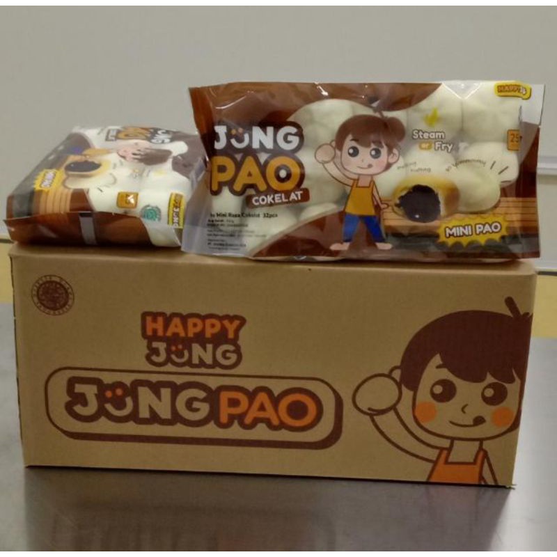 

jungpao/bakpaumini/bakpaukukus/bakpaugoreng/rasacoklat/isi 32pcs