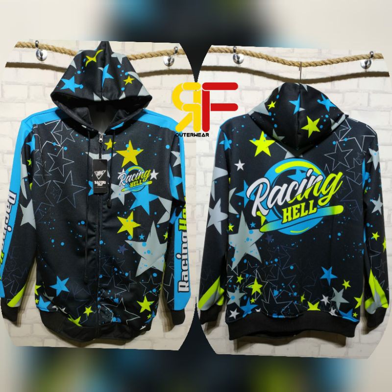 JAKET RACING HELL / HOODIE PRINTING RACING HELL RAFA FASHION