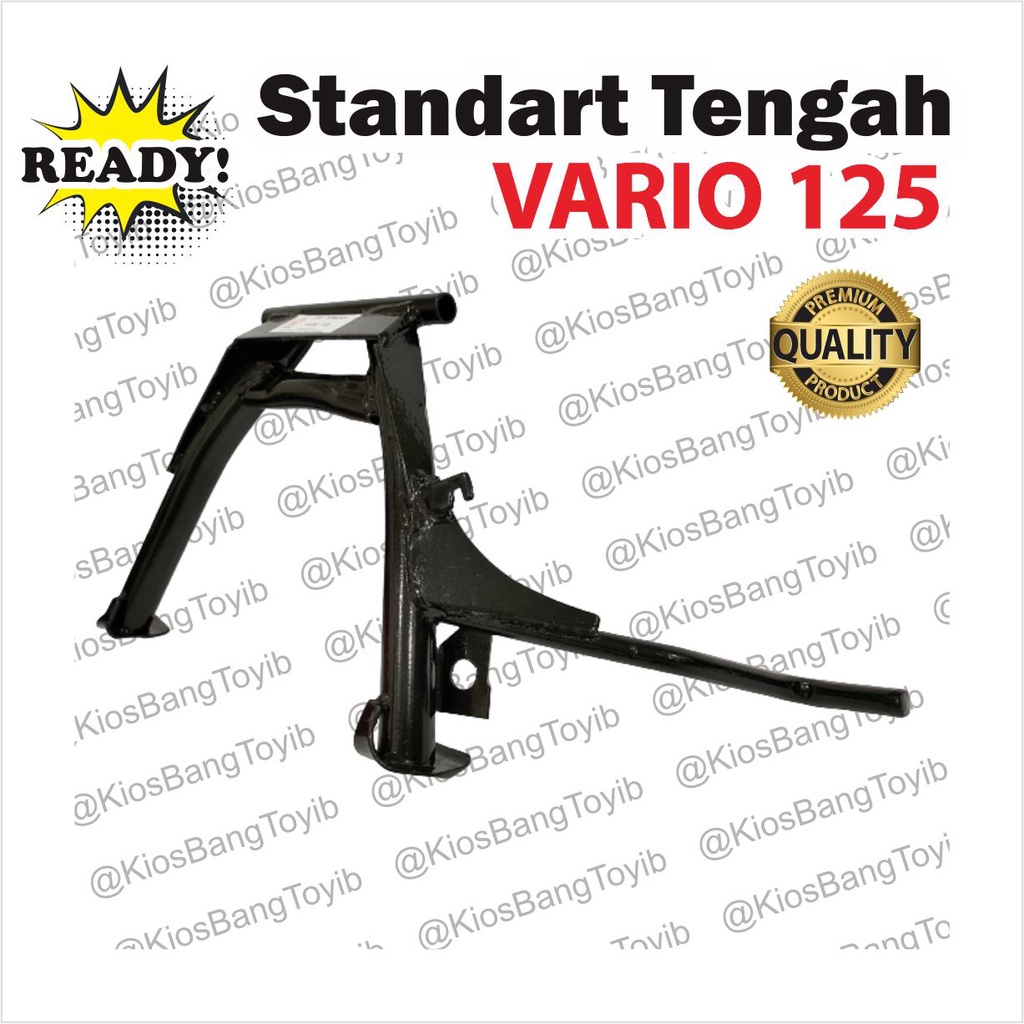 Standar Standart Jagang Jagrak Tengah Vario 125 Hitam Tebal