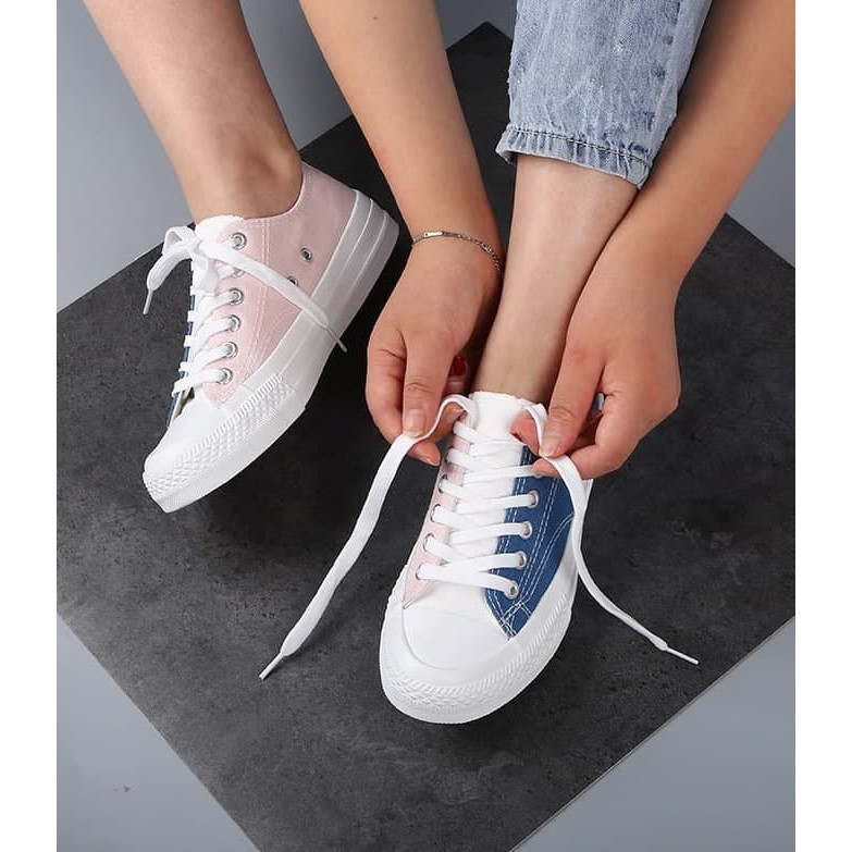 2886 Sepatu Sneakers Converse Wanita Import Women Shoes Tali Korea