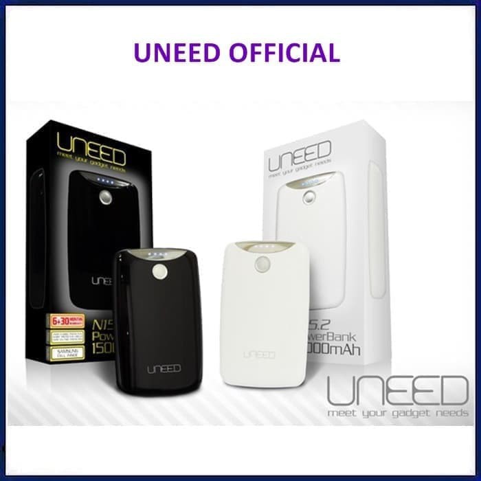 POWERBANK UNEED 15000 MAH / 15.000Mah/ Power Bank Uneed