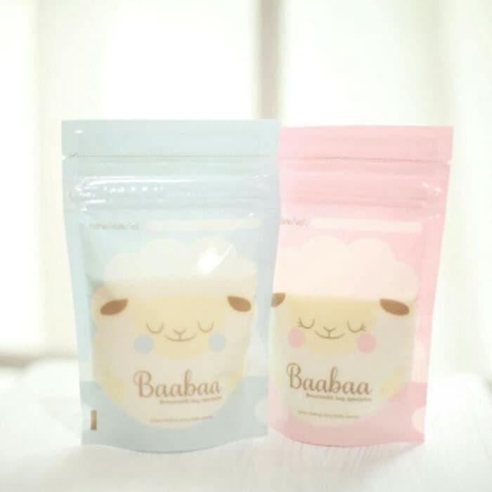 *TERMURAH* Baa Baa Baabaa Breastmilk Storage Kantong Kantung Asi 100ml Made In Korea