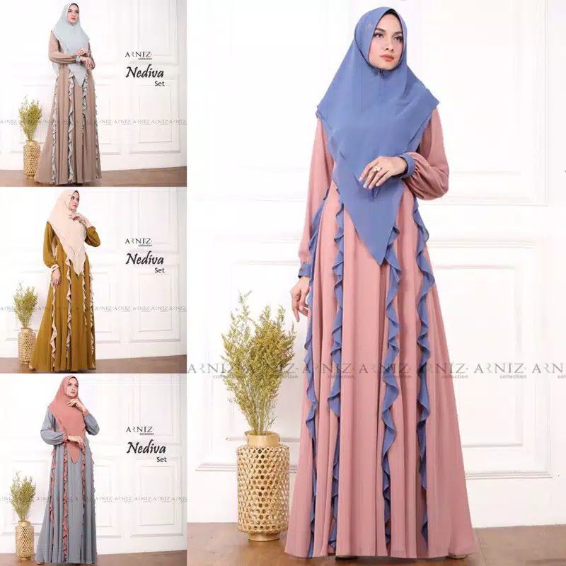 ARNIZ / Nediva Set by Arniz / Syari Elegant / Syari Brandid / Arniz Brand