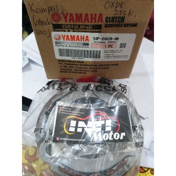KAMPAS GANDA MIO J KOMPLIT MIOJ MIO GT X RIDE 54P E6620 00 YAMAHA GENUINE ASLI weight set clutch bra