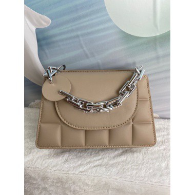 BQ 2954 RISCE TAS SELEMPANG IMPORT RANTAI SILVER WANITA CEWEK PEREMPUAN JAKARTA BATAM