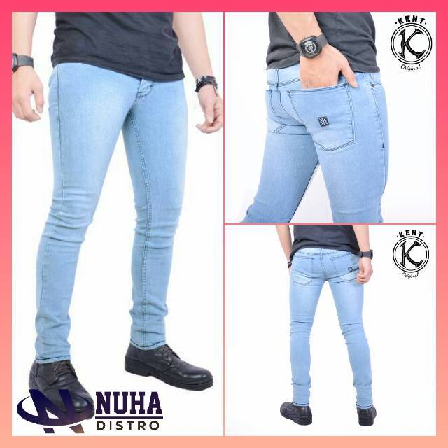 Nuha Fashion Celana  Jeans  Denim  Casual Pria Celana  