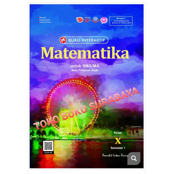 Buku PR/LKS matematika wajib kelas X,10 semester 1 (K13