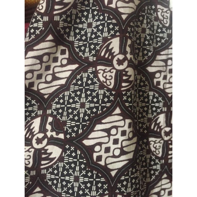 batik sogan Jogja kawung parang