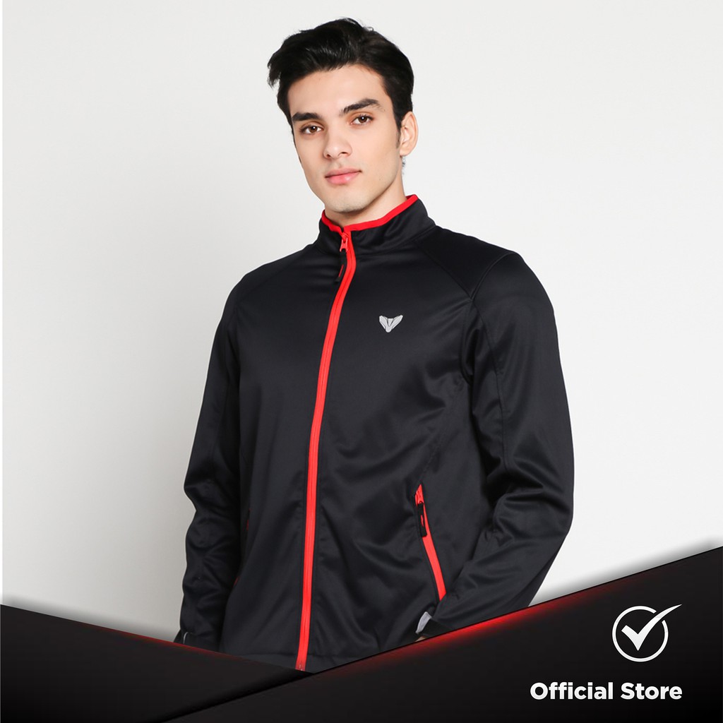 Jaket Motor Tahan Angin - INVENTZO Inversion Alpha Series Red