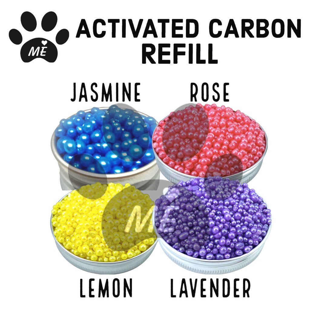 Pet Deodorant Activated &quot;CARBON REFILL&quot; Aromatic