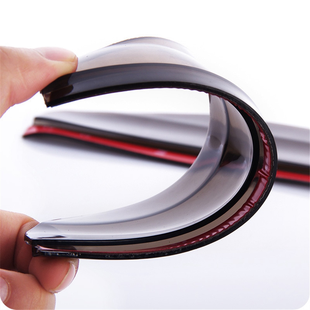2 Pcs Cover Pelindung Kaca Spion Mobil Universal Flexible Bahan Pvc Anti Hujan