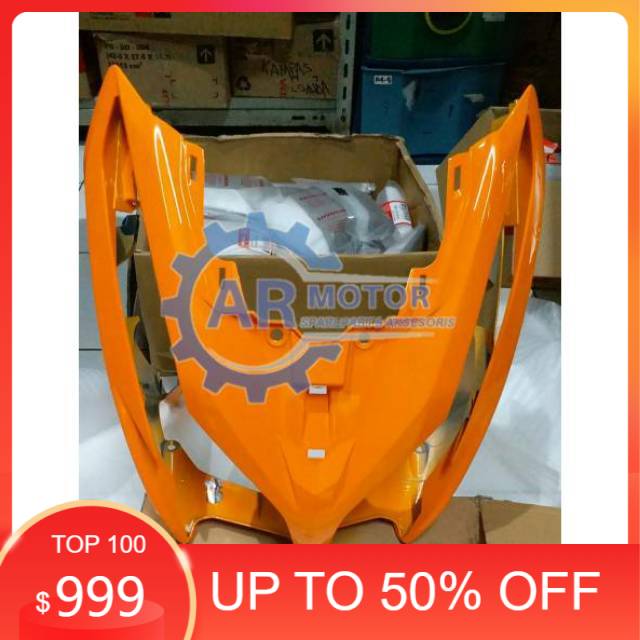 TAMENG / TEBENG DEPAN VARIO TECHNO 125 LAMA / OLD OREN