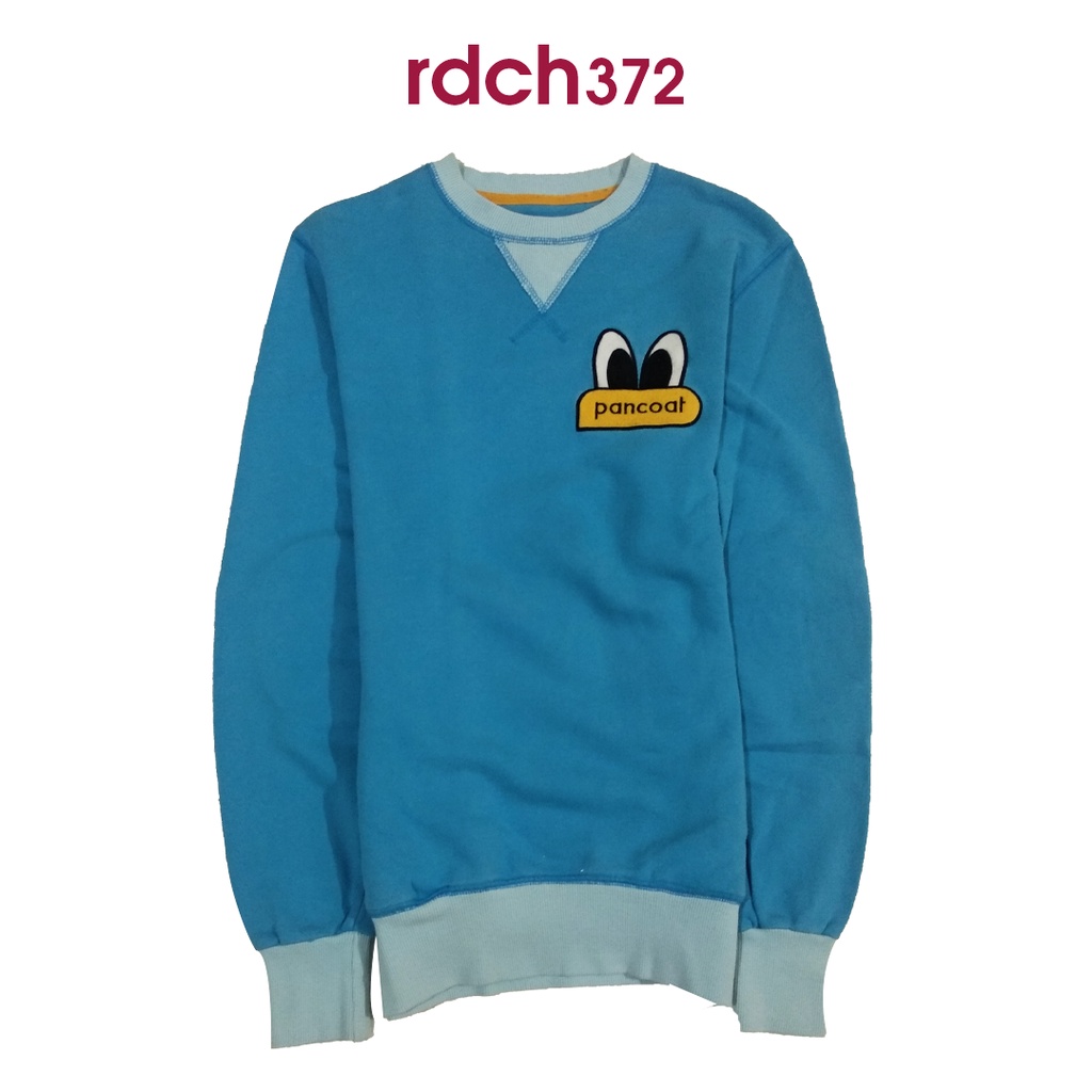 CREWNECK BRANDED SECOND PANCOAT BLUE