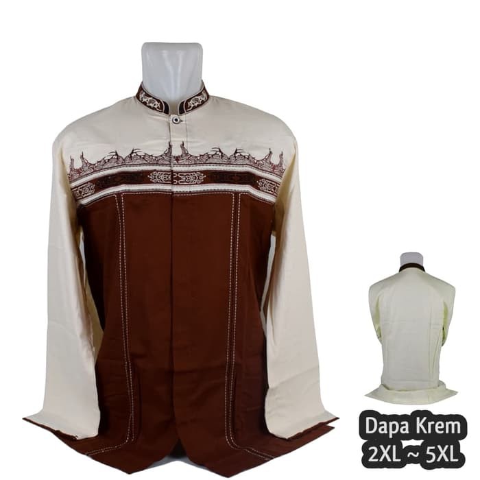 baju koko big size--


 Baju Koko Ukuran Jumbo Pria Dewasa, Big Size Me.08 Lengan Panjang