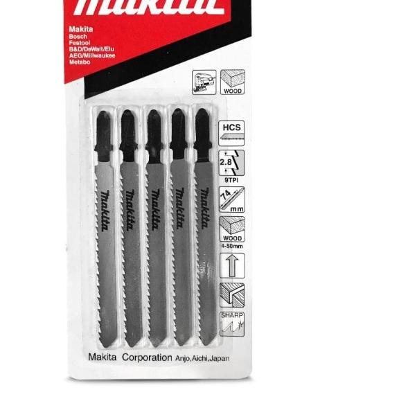 ✵ Makita Mata Gergaji Jigsaw Blades B10 B-10 ☏