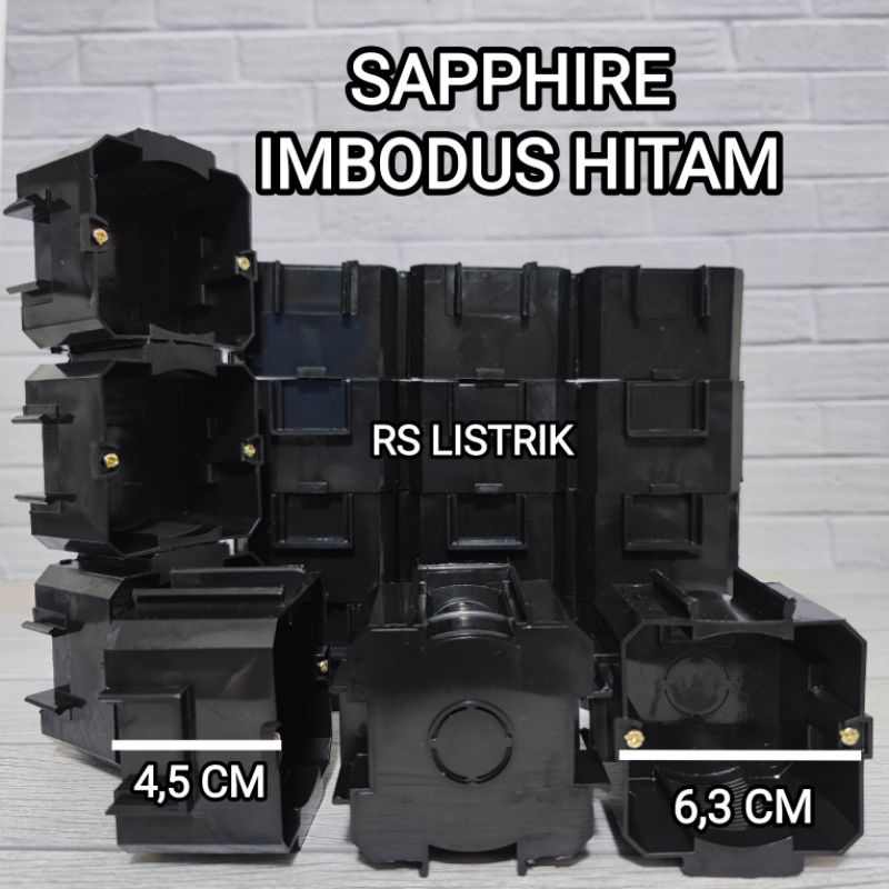 SAPPHIRE IMBODUS HITAM INBOWDUS IMBODOOS BAGUS