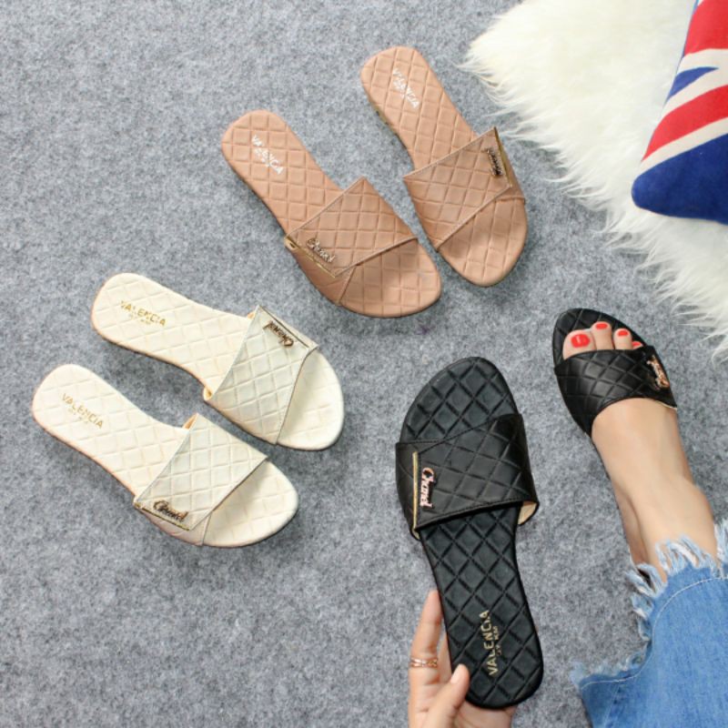 Sandal sol Teplek kokop chanel new 009